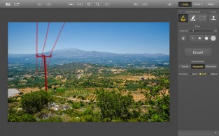 Snapheal erasing wires 