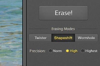 Perfect erasing with Snapheal